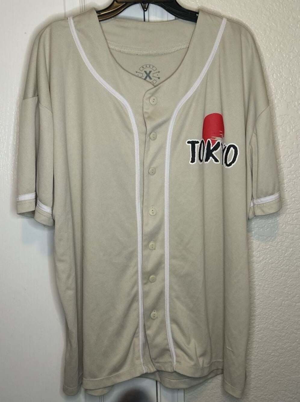 East West Bailey Apparel Tokyo Graphic Baseball Jersey 2XL
